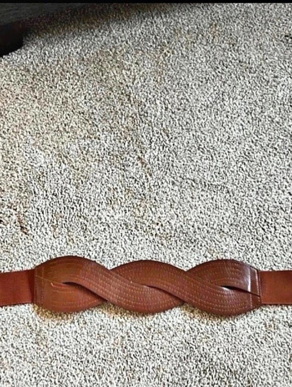 Braided Belt in Brown Like New